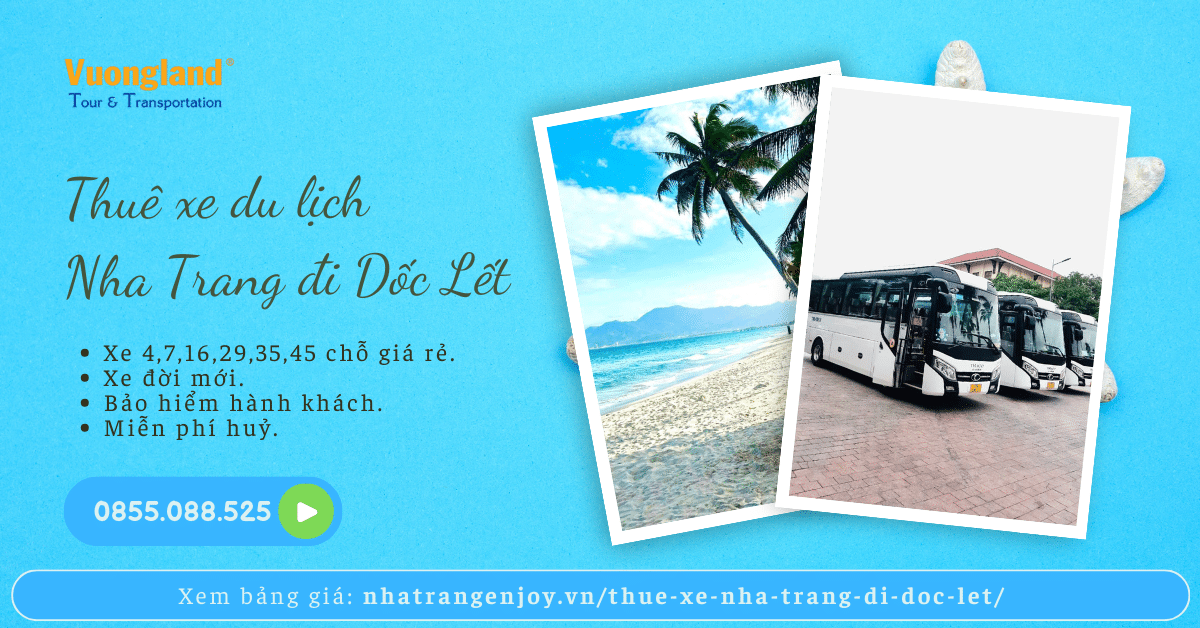 Thuê xe Nha Trang đi Dốc Lết